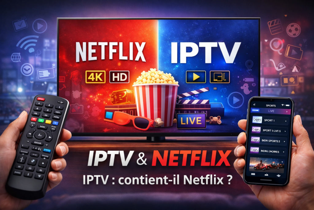 IPTV : contient-il Netflix ?