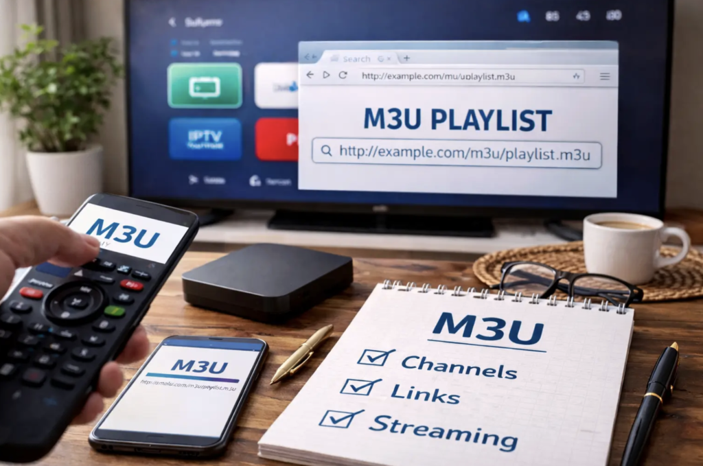 Qu’est-ce qu’un link M3U ?