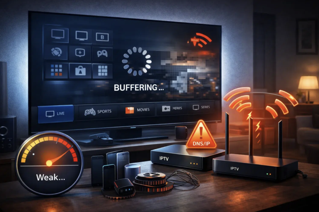 Pourquoi mon IPTV ne fonctionne plus en wifi ?