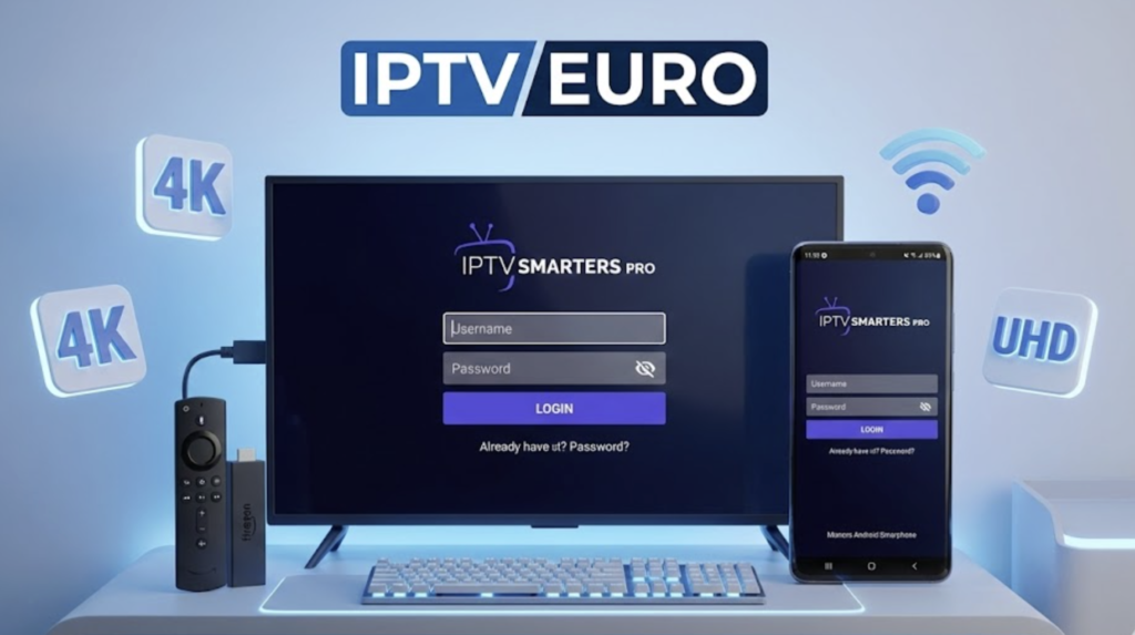 Configurer IPTV Smarters Pro sur Android et Firestick avec IPTV Euro